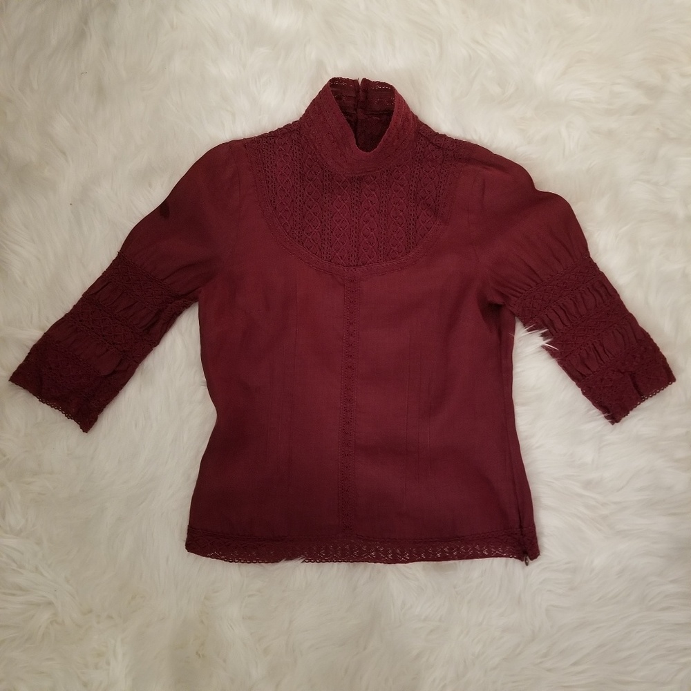 MNG embroidered shirt